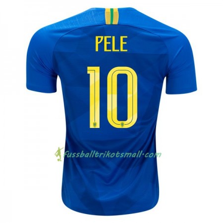 Fußballtrikots Brasilien Pele 10 WM 2018 Auswärts-trikot kaufen